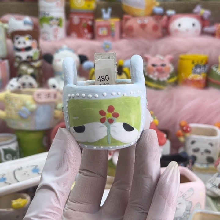 480篮子手工盆现货