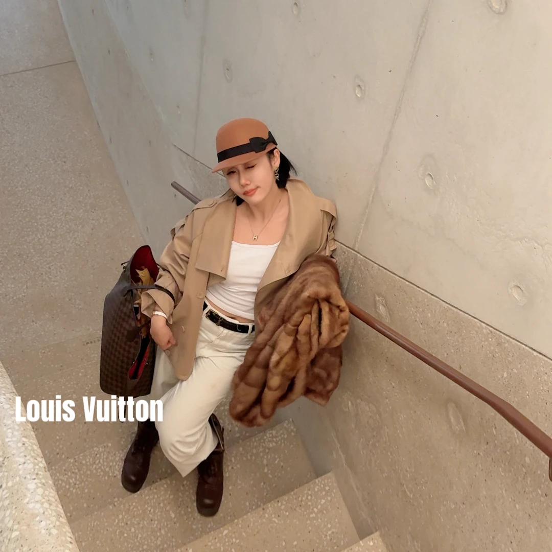 修复品8615271/LouisVuitton/路易威登大号棋盘格neverfull包