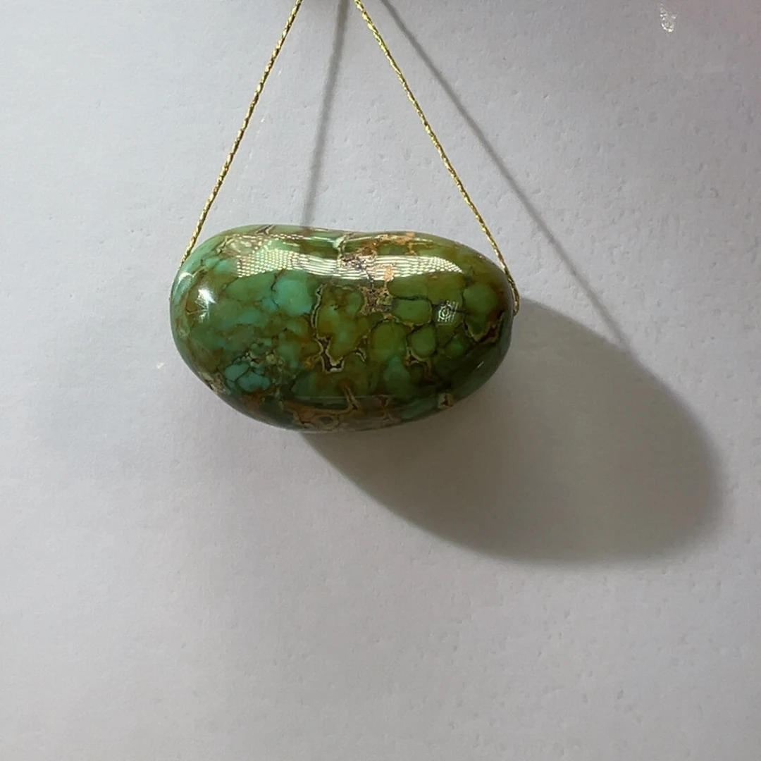 绿松石未镶嵌挂件