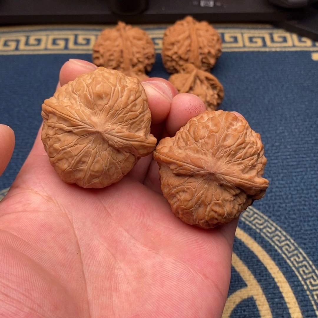 把件文玩核桃南瓜墩43尺全