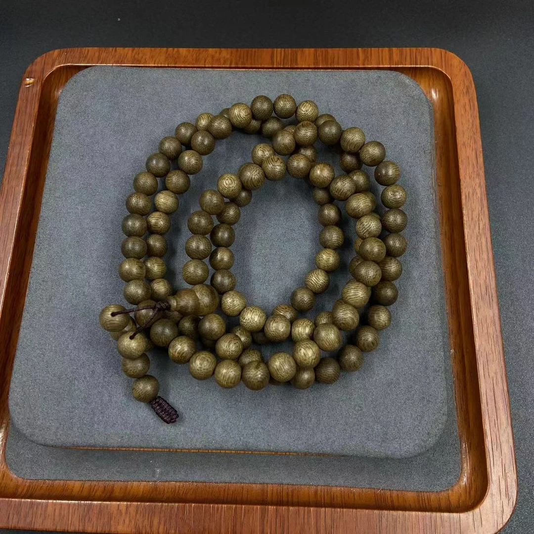 【从头再来】 LGBD19  芽庄白奇沉香多圈手串 （多样性发货）