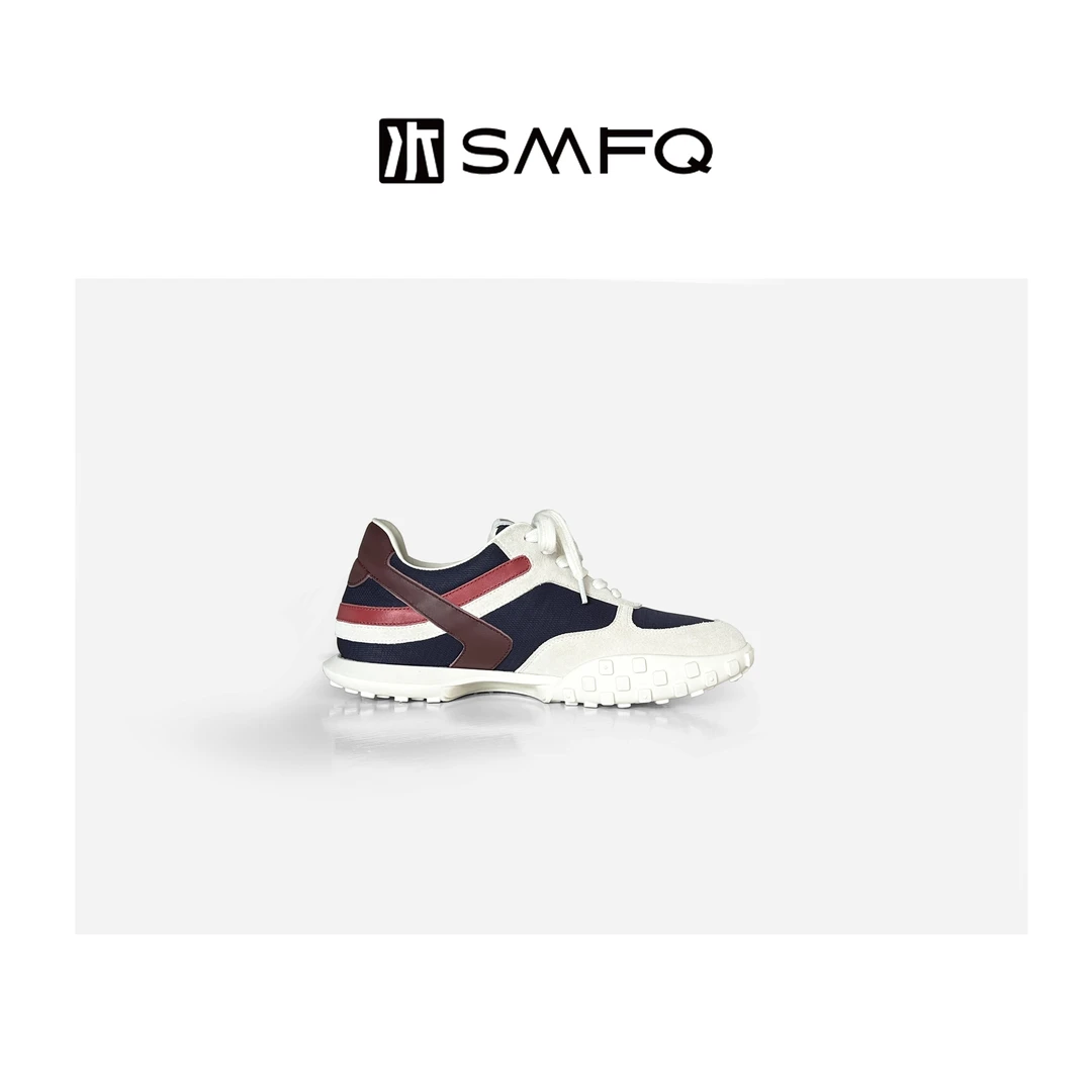 水木夫妻”精简自由“MlU风薄底网球德训鞋运动鞋