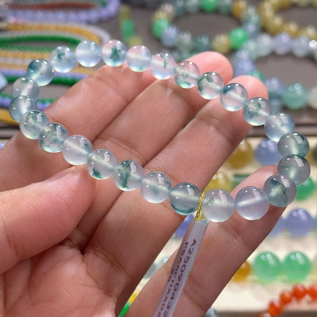翡翠未镶嵌手链卡7