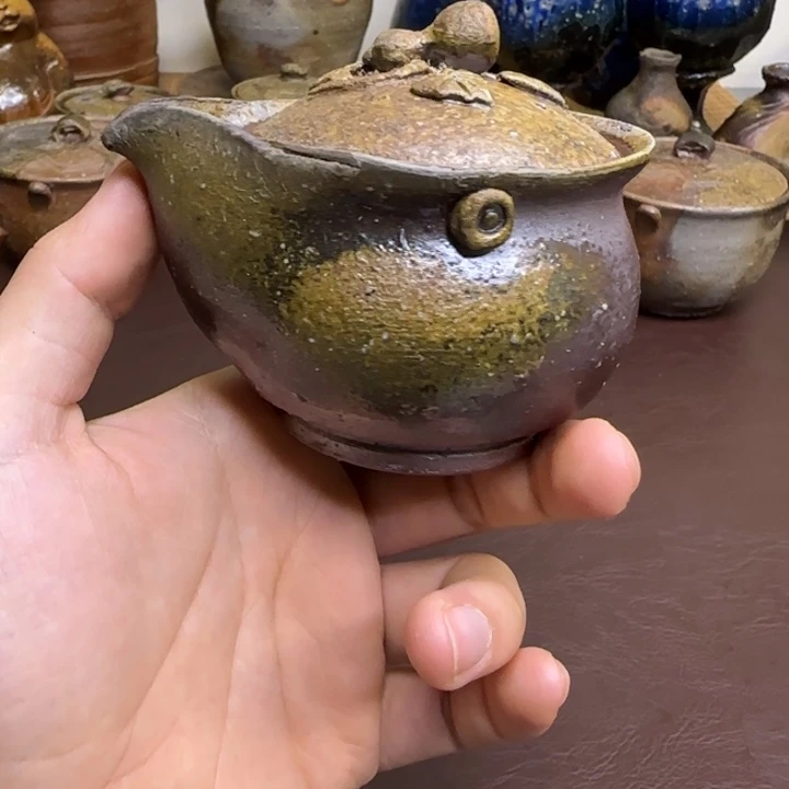 备前烧 奥本丸味 宝瓶