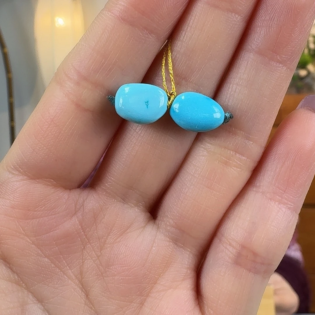 绿松石未镶嵌挂件