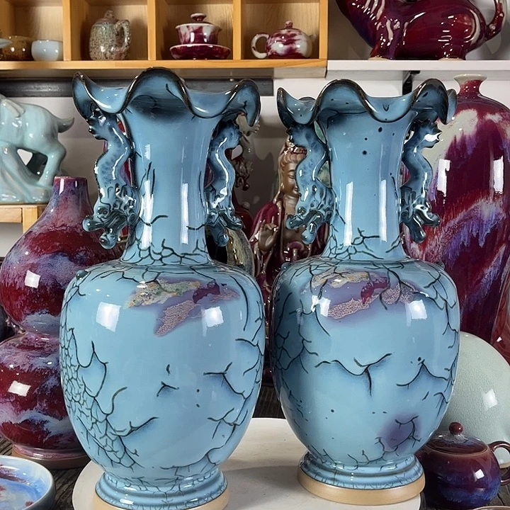 萧***语瓷片神垕镇钧瓷艺术