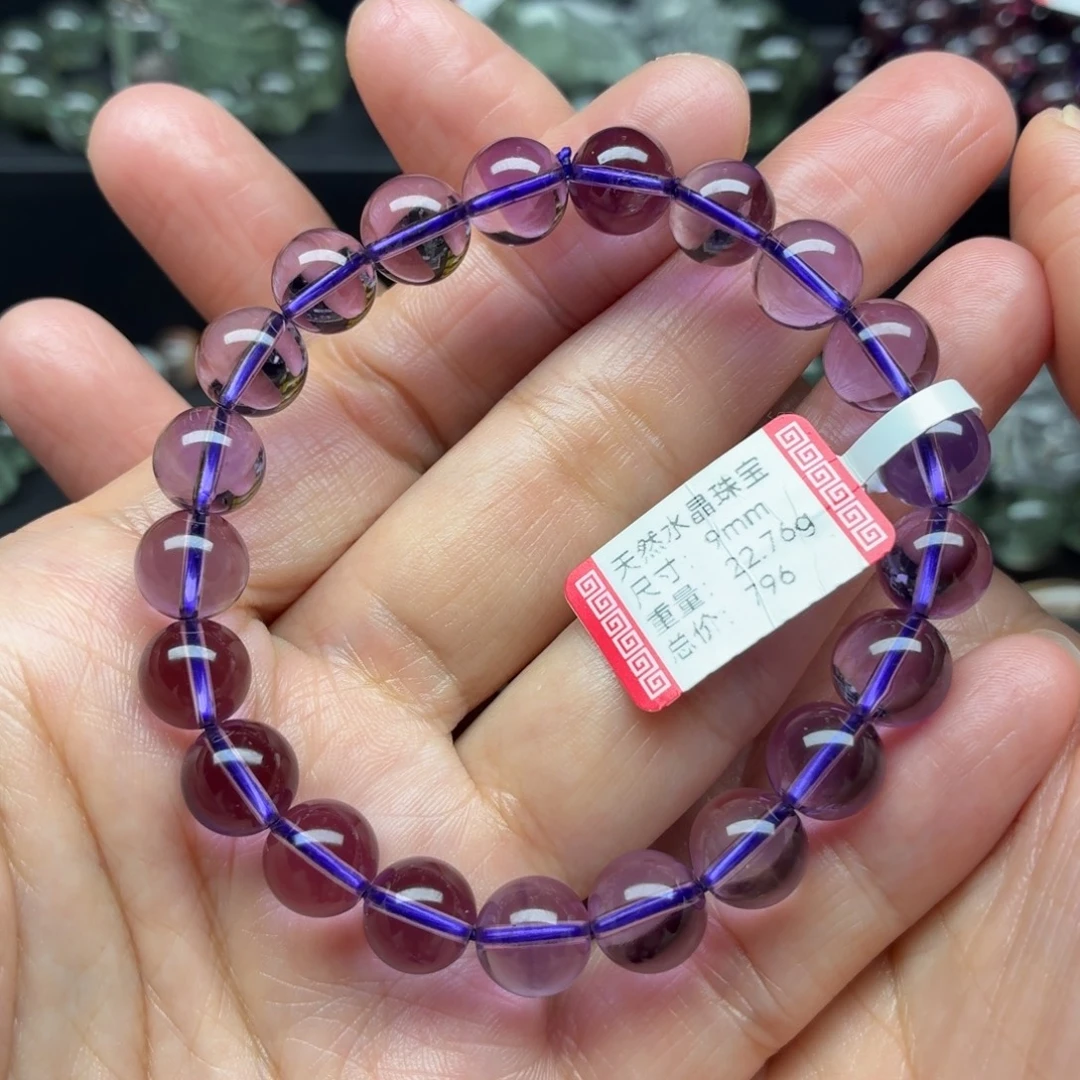 水晶未镶嵌手链天然水晶