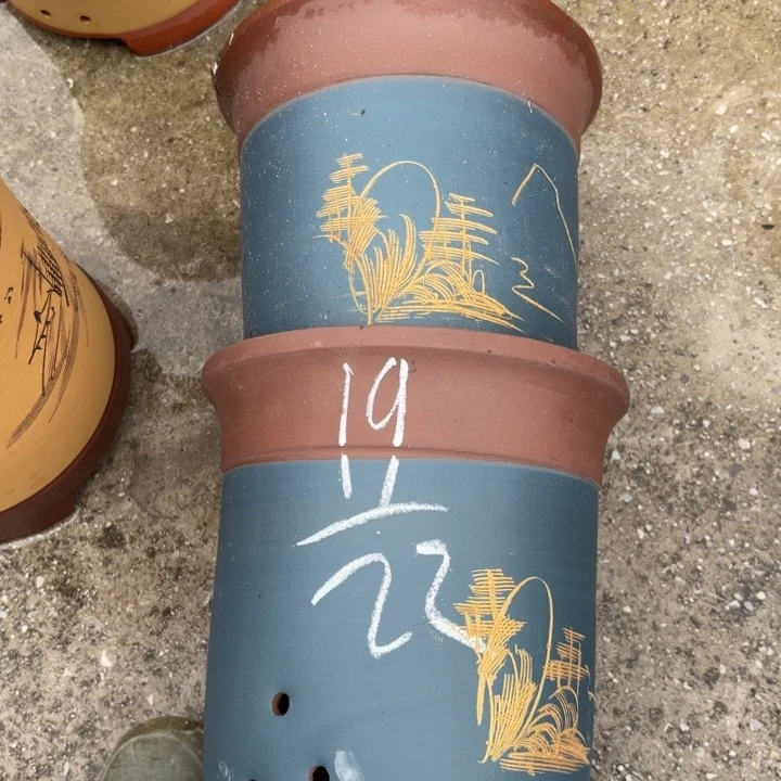 紫砂花盆紫砂的颜色