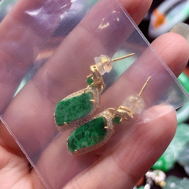 颈饰银S925镶嵌翡翠翡翠