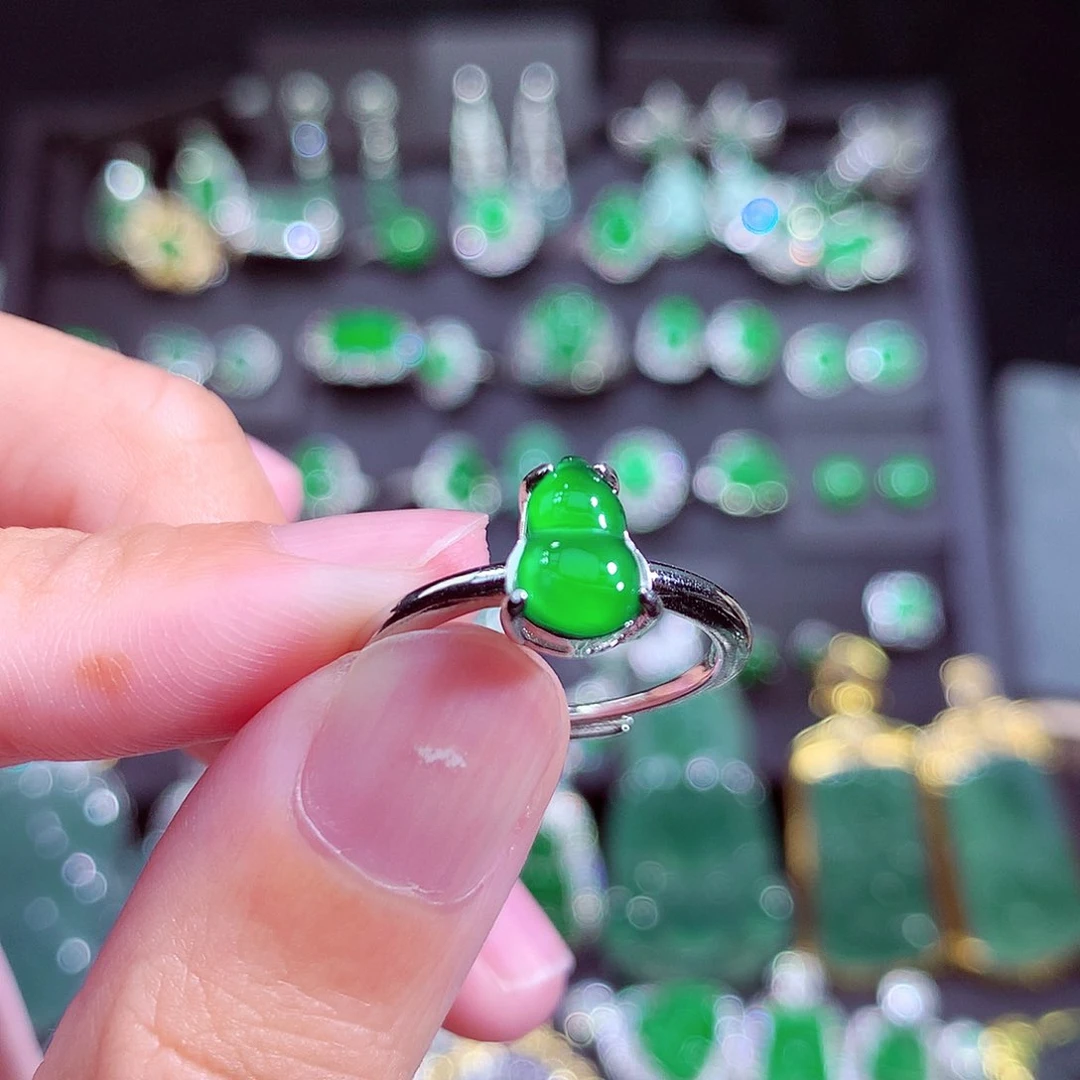 翡翠未镶嵌颈饰天然