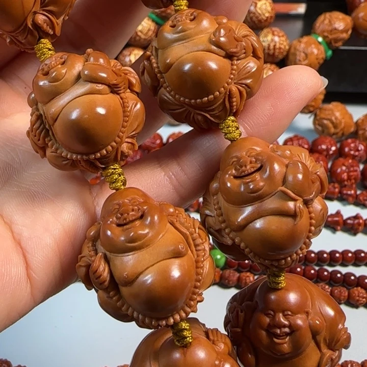 手串/手链橄榄核26大弥勒手持