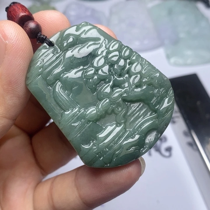 颈饰未镶嵌翡翠翡翠