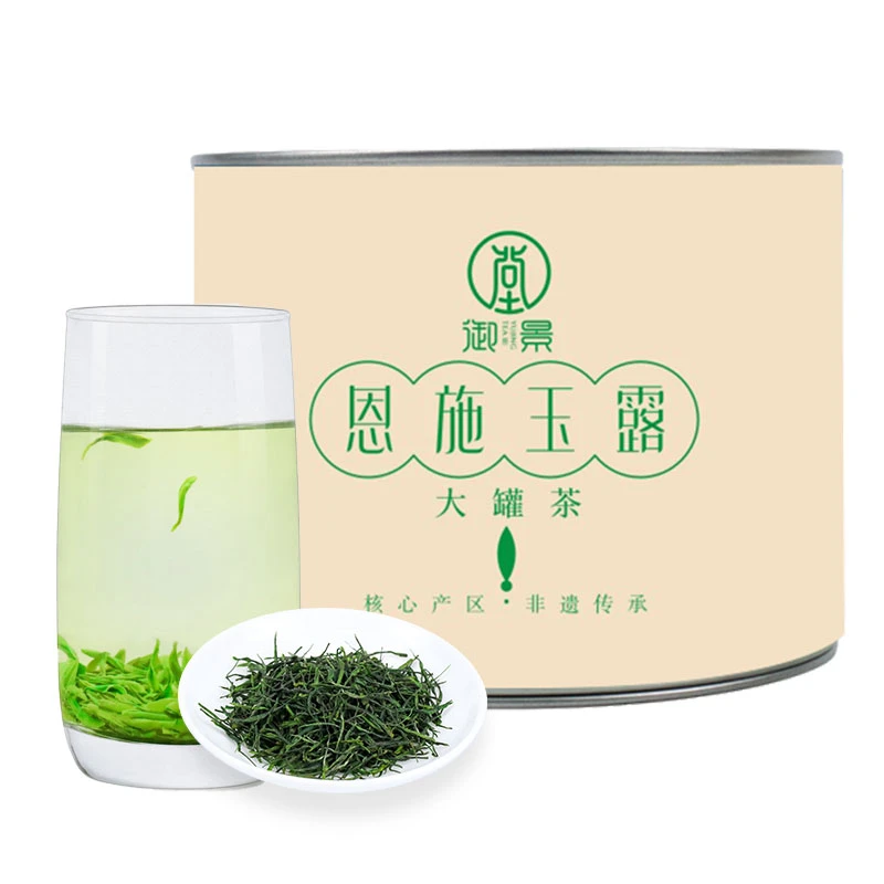 恩施玉露2025明前蒸青绿茶御景茶叶新茶栗香清香型湖北特产50g