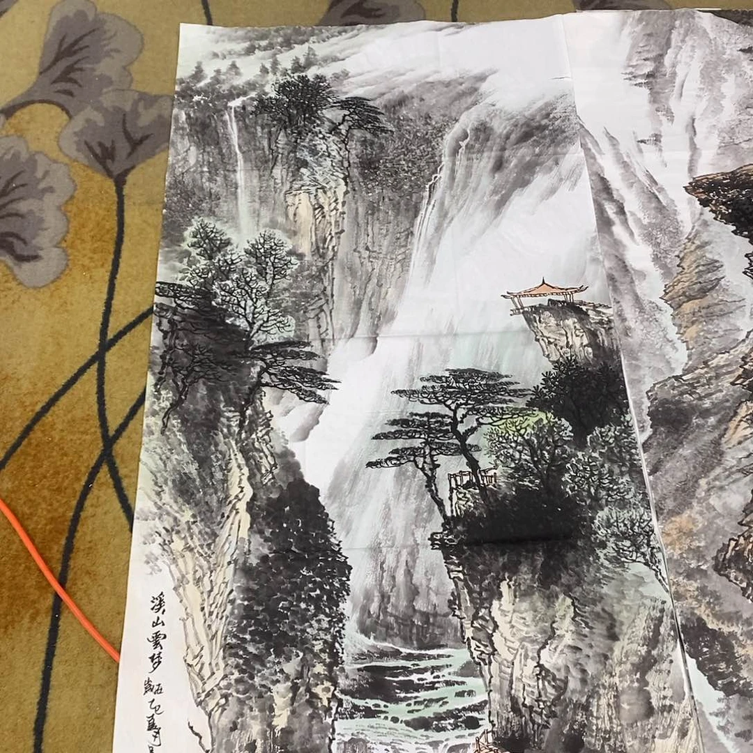 泉***夫国画平价书画吴林70/140