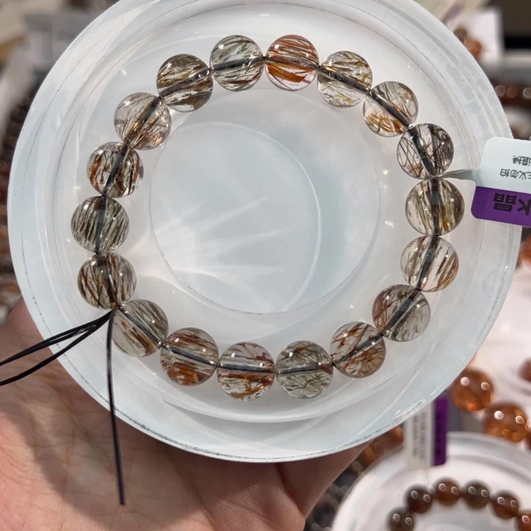 手链水晶未镶嵌黑金超七11