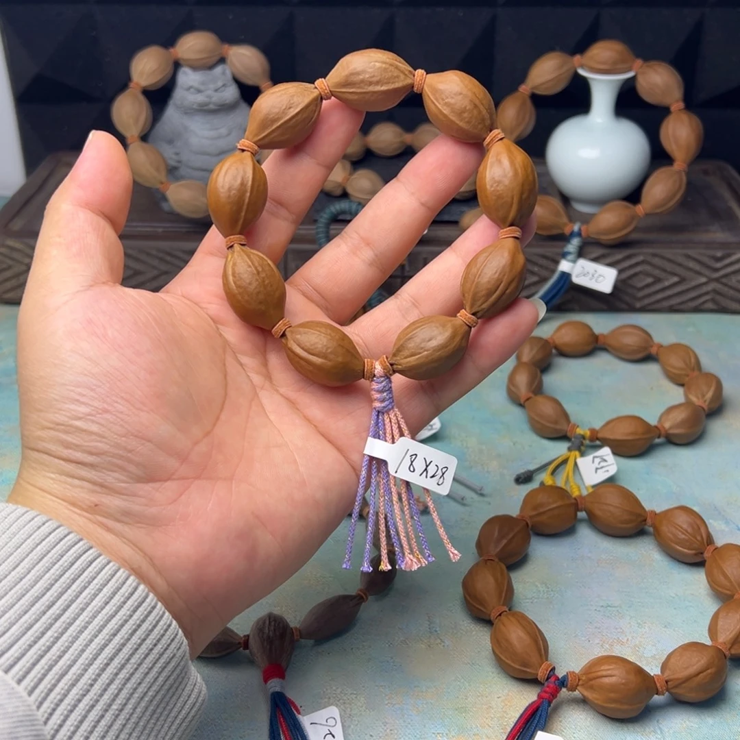 手串/手链橄榄核原生态梅林铁核18*28