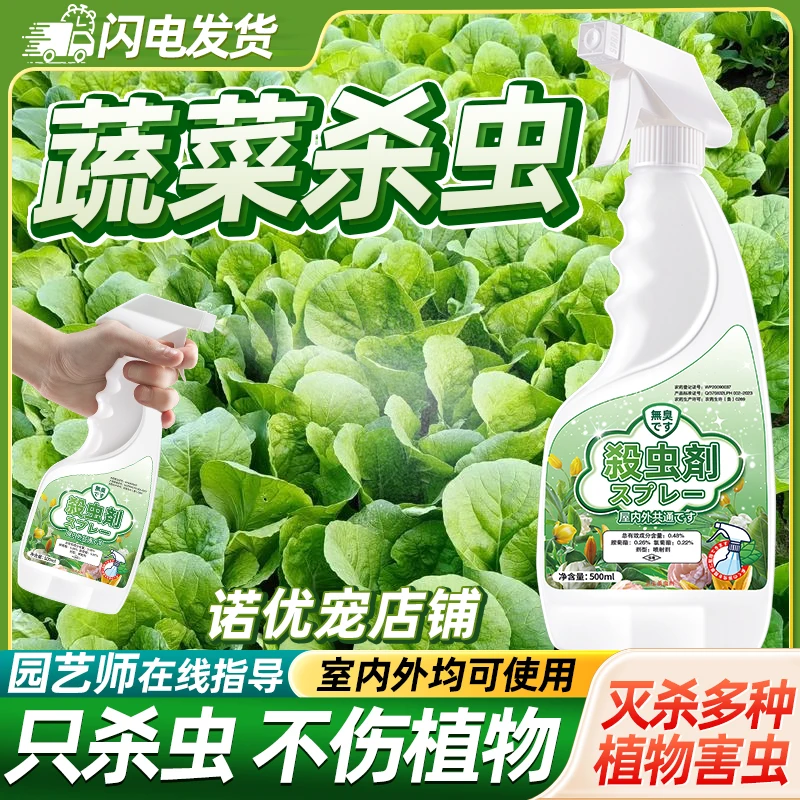 蔬菜杀虫剂打虫药菜园专用灭蚜虫虫子蚜虫除虫驱虫防虫灭杀红蜘蛛