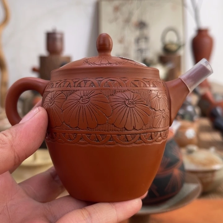 风*扬常滑玉光手作茶壶