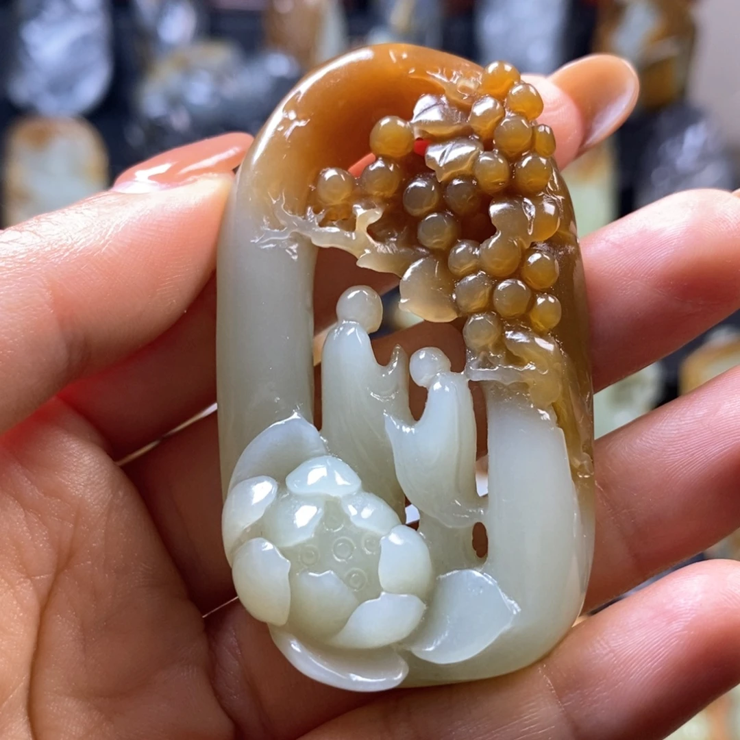 未镶嵌和田玉挂件