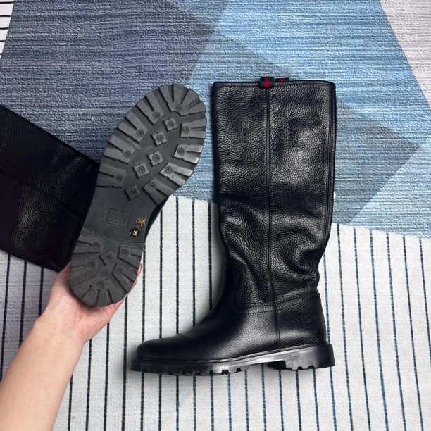 95新 GUCCI/古驰 黑色长筒靴三六码【专属】