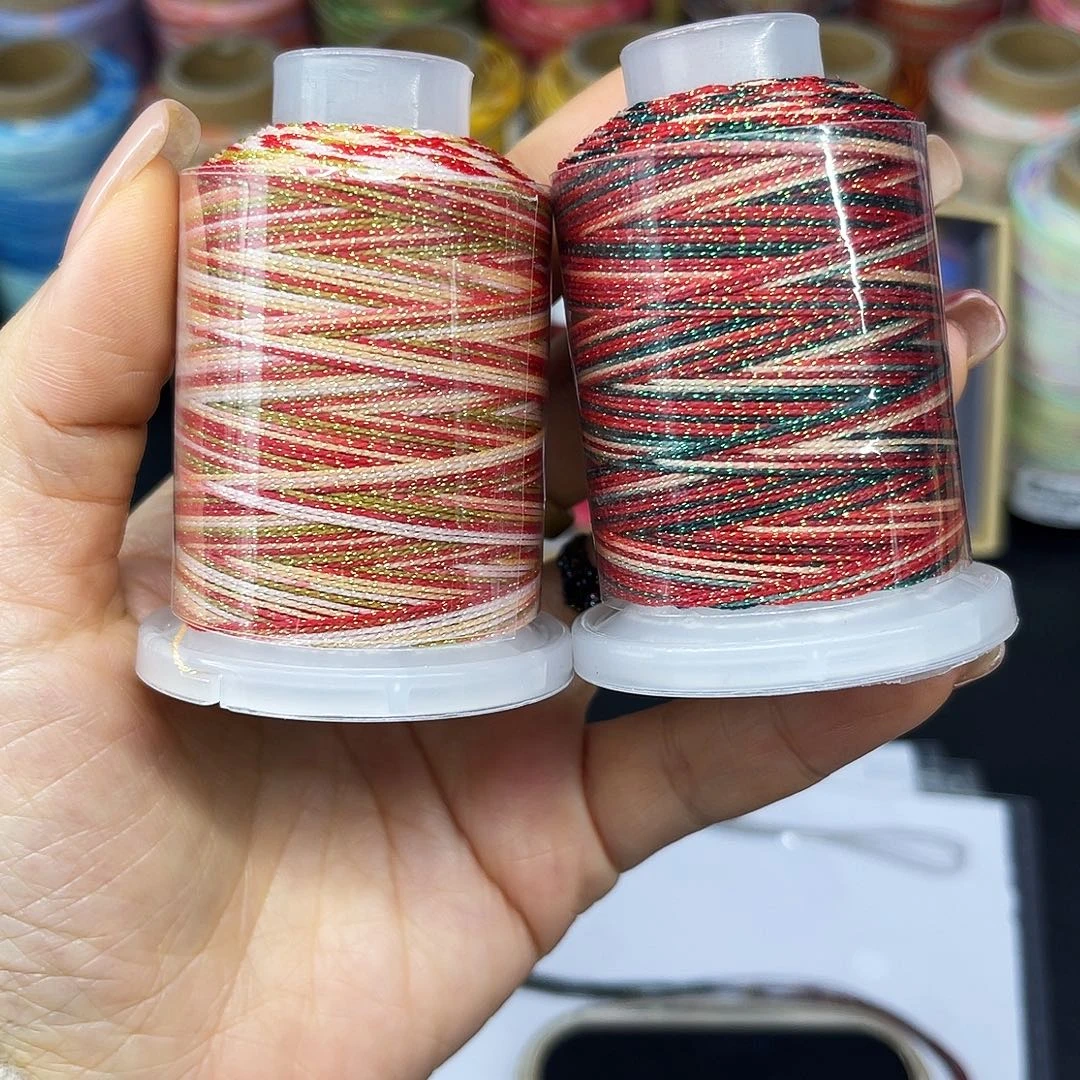 荣***0.5星空段染蜡线40克萧雪溪。安吉县主