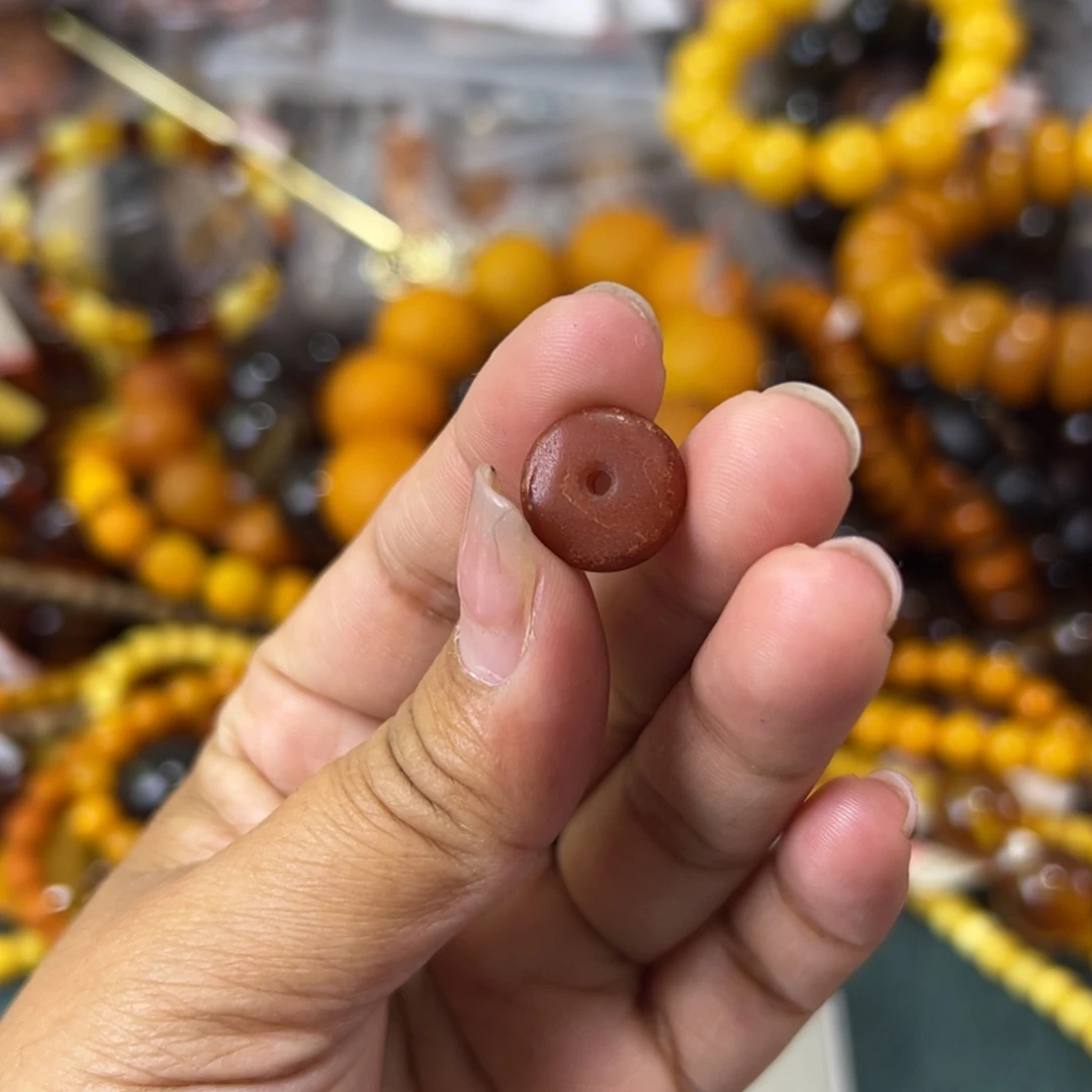 未镶嵌琥珀珠宝奇石441有伤