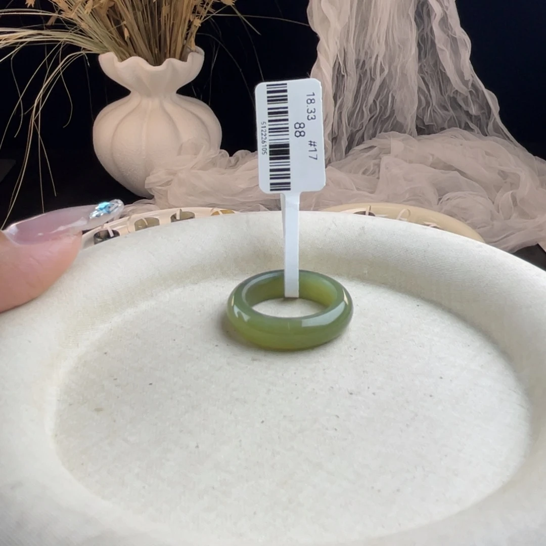 和田玉（糖玉）未镶嵌戒指