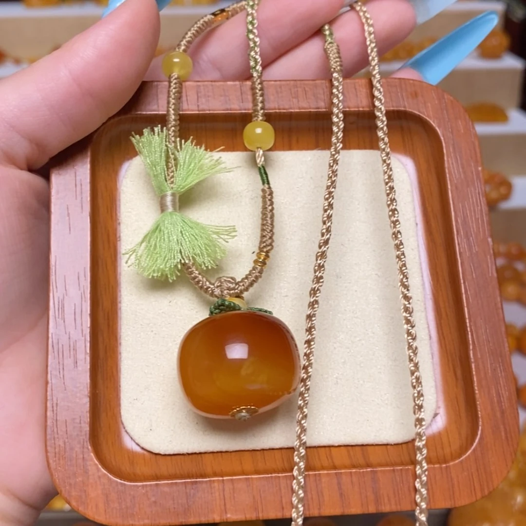 【闪购商品】未镶嵌颈饰蜜蜡项链