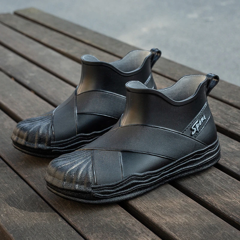 新款防水鞋女雨鞋短筒学生外穿成人四季工作防滑胶鞋时尚低筒雨靴