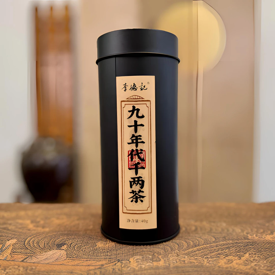 李德记 九十年代千两茶 老茶 安化黑茶