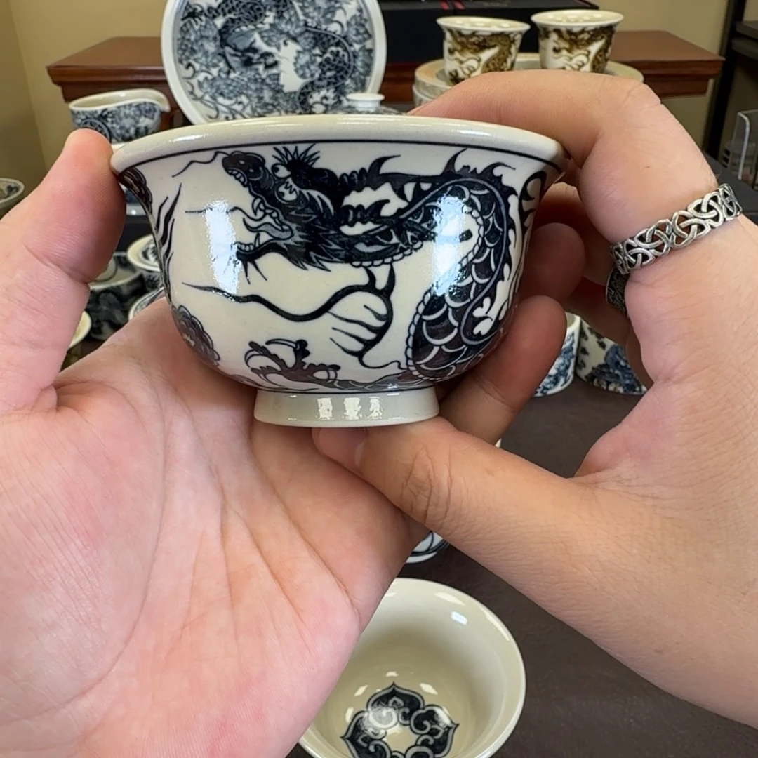 杯子1351龙大压手杯元经秘旨