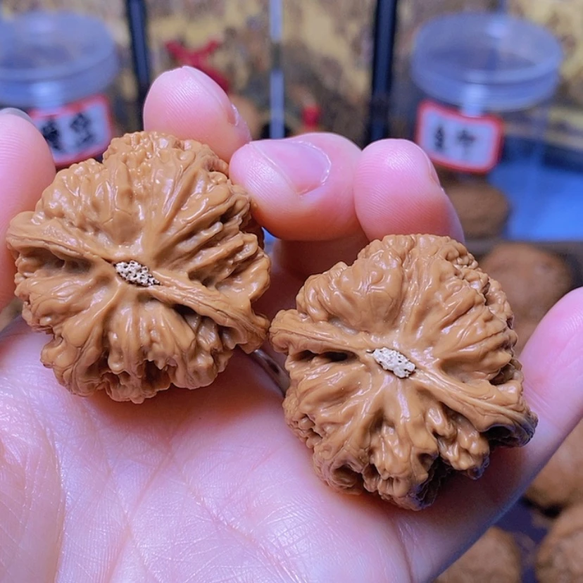 【闪购商品】文玩核桃把件宁****发38粗筋