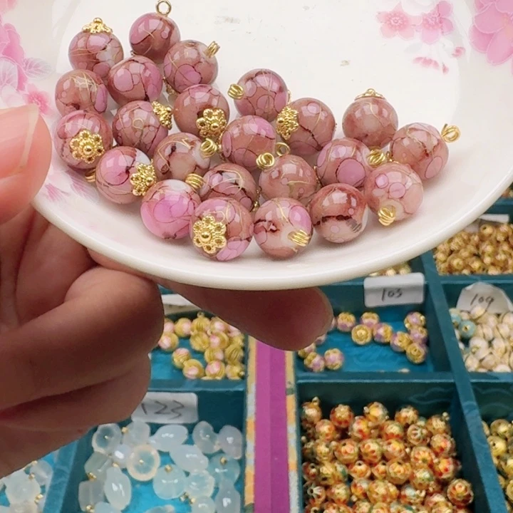 非遗传承手工圆珠扣