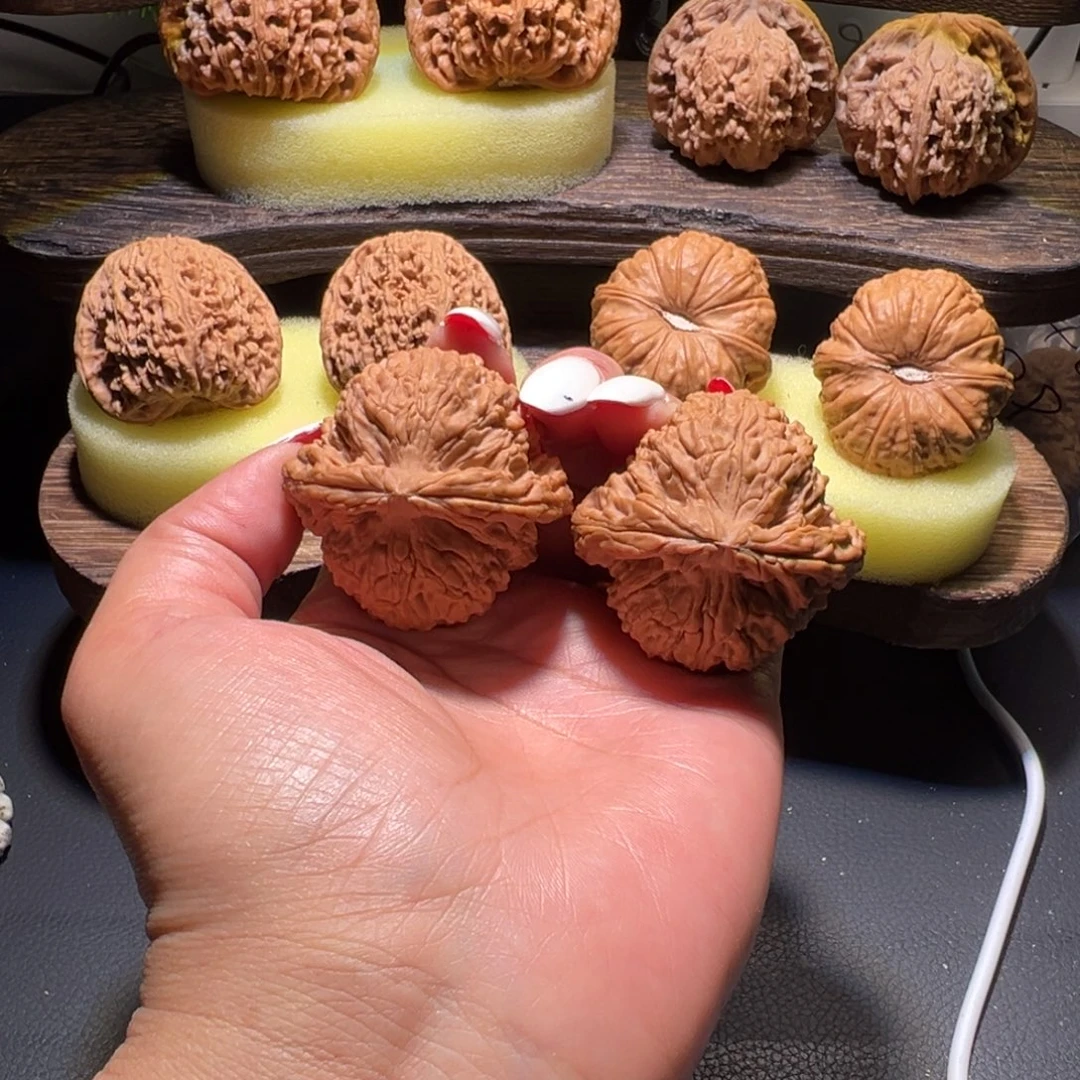 乔***蛋文玩核桃吊坠南疆石44