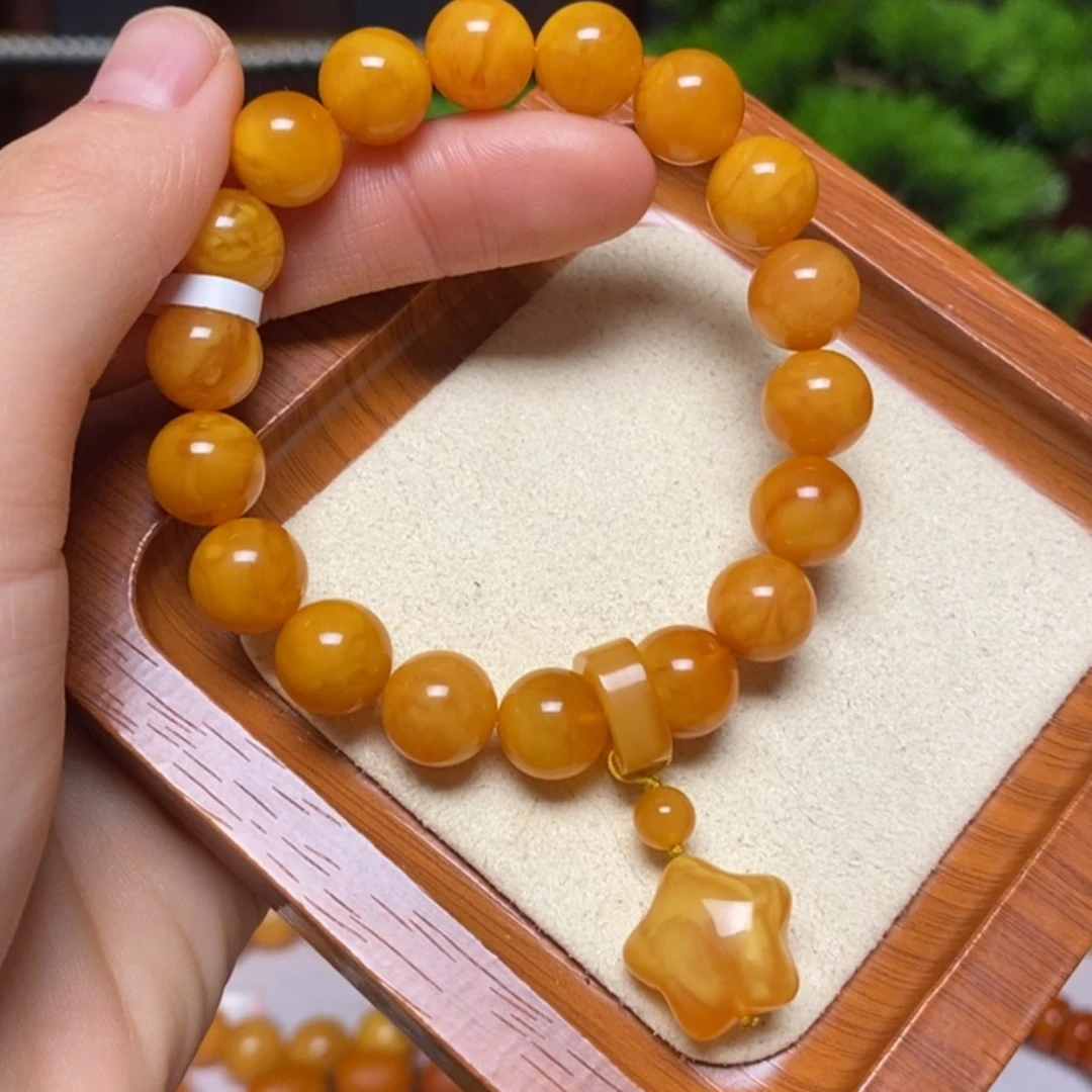 【闪购商品】手链蜜蜡未镶嵌手串