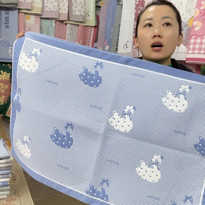 棉特价蓝色小天鹅