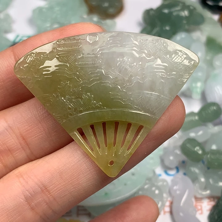 颈饰未镶嵌翡翠翡翠
