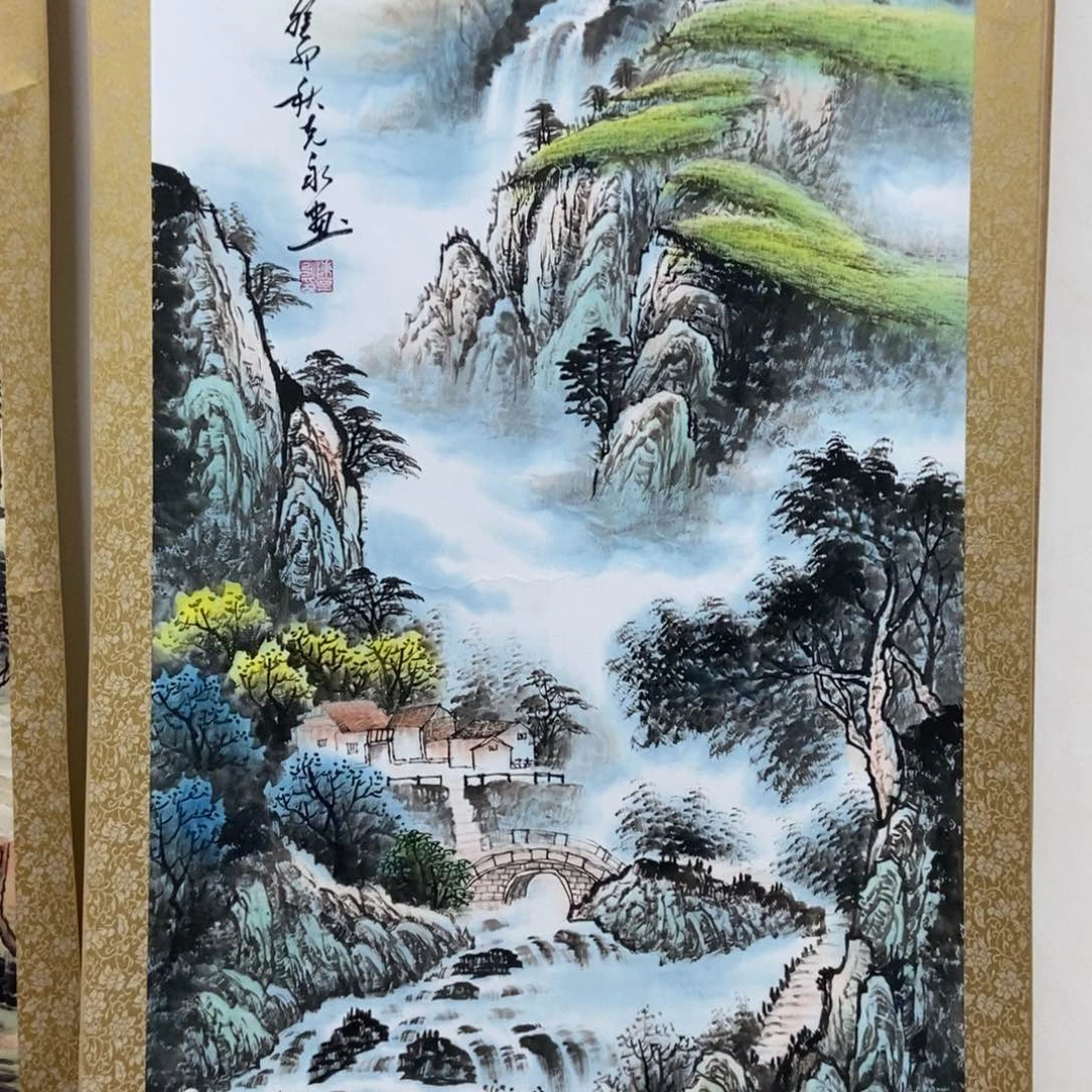国画Y老师手笔手绘作品
