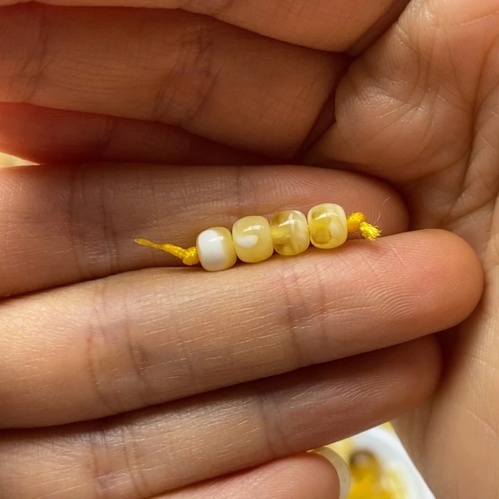 蜜蜡未镶嵌裸石尺寸5.7