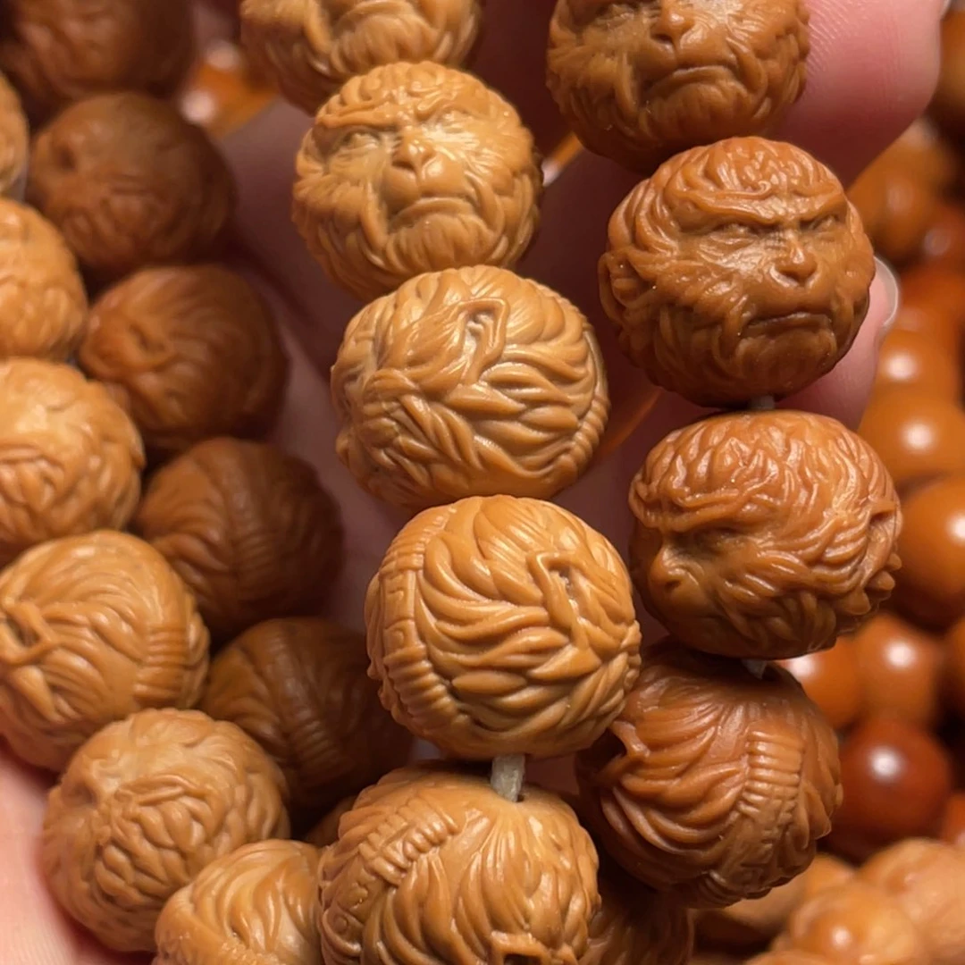 【闪购商品】猴头核桃手串大***子悟空