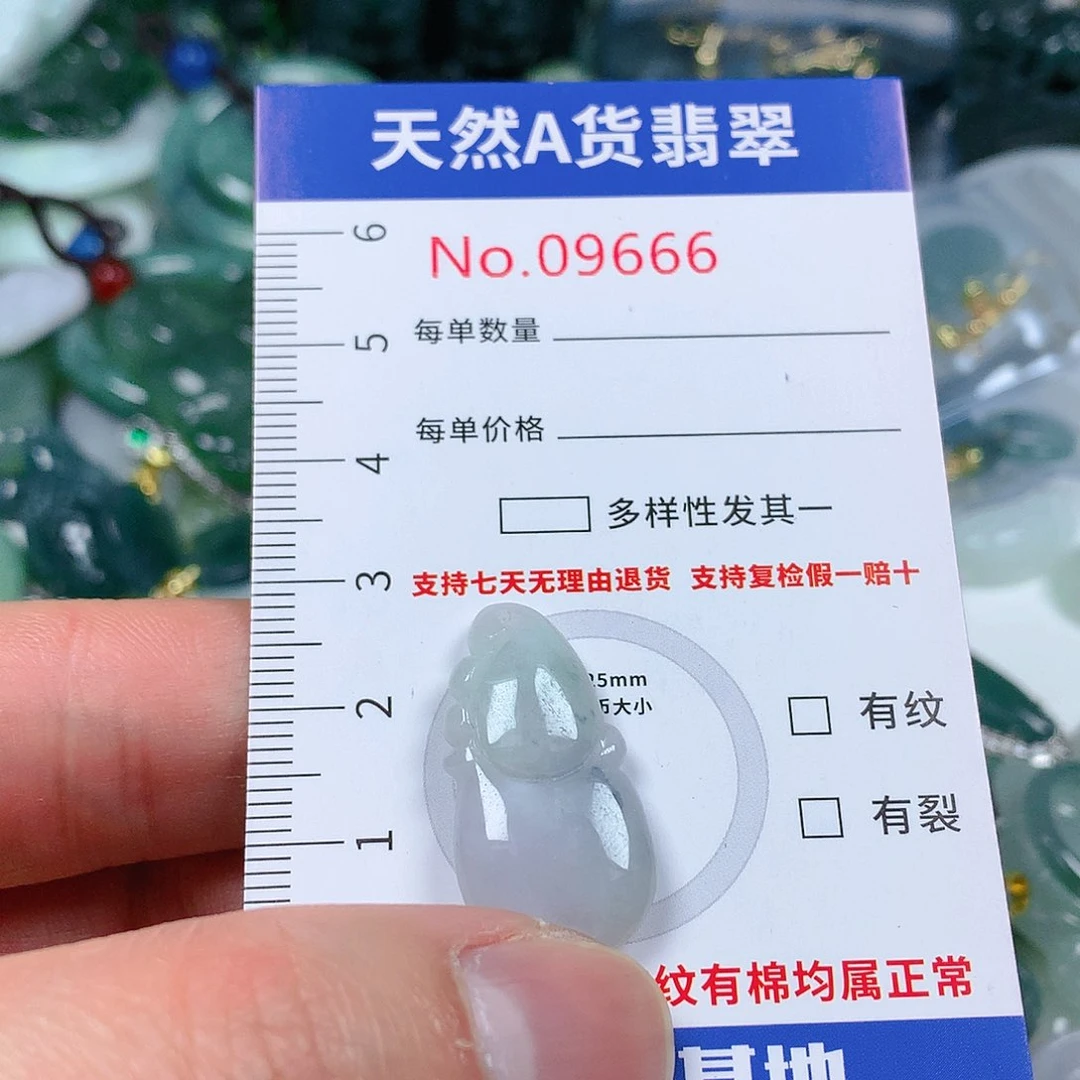 翡翠颈饰未镶嵌天然翡翠