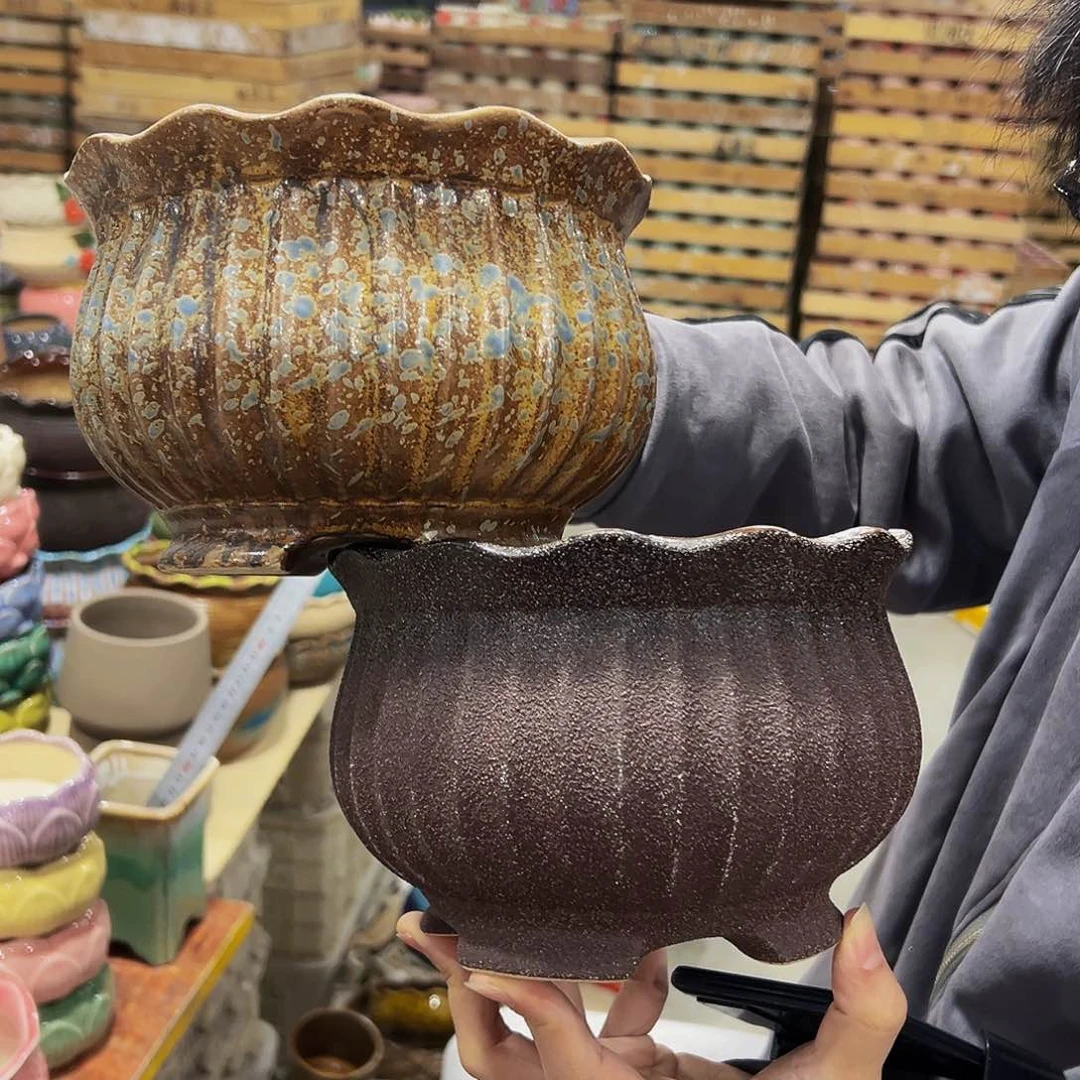 陶瓷口径18高度12 福利款多肉花盆