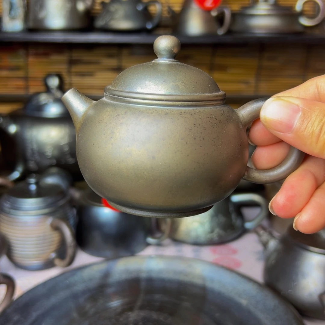 紫泥壶柴烧坭兴陶