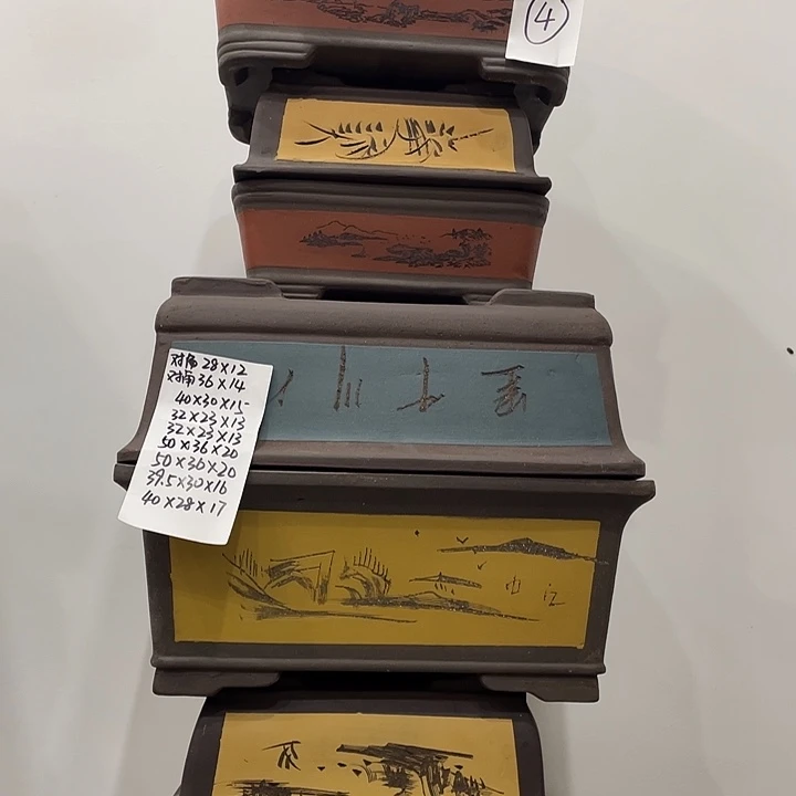 04紫砂花盆捡漏一