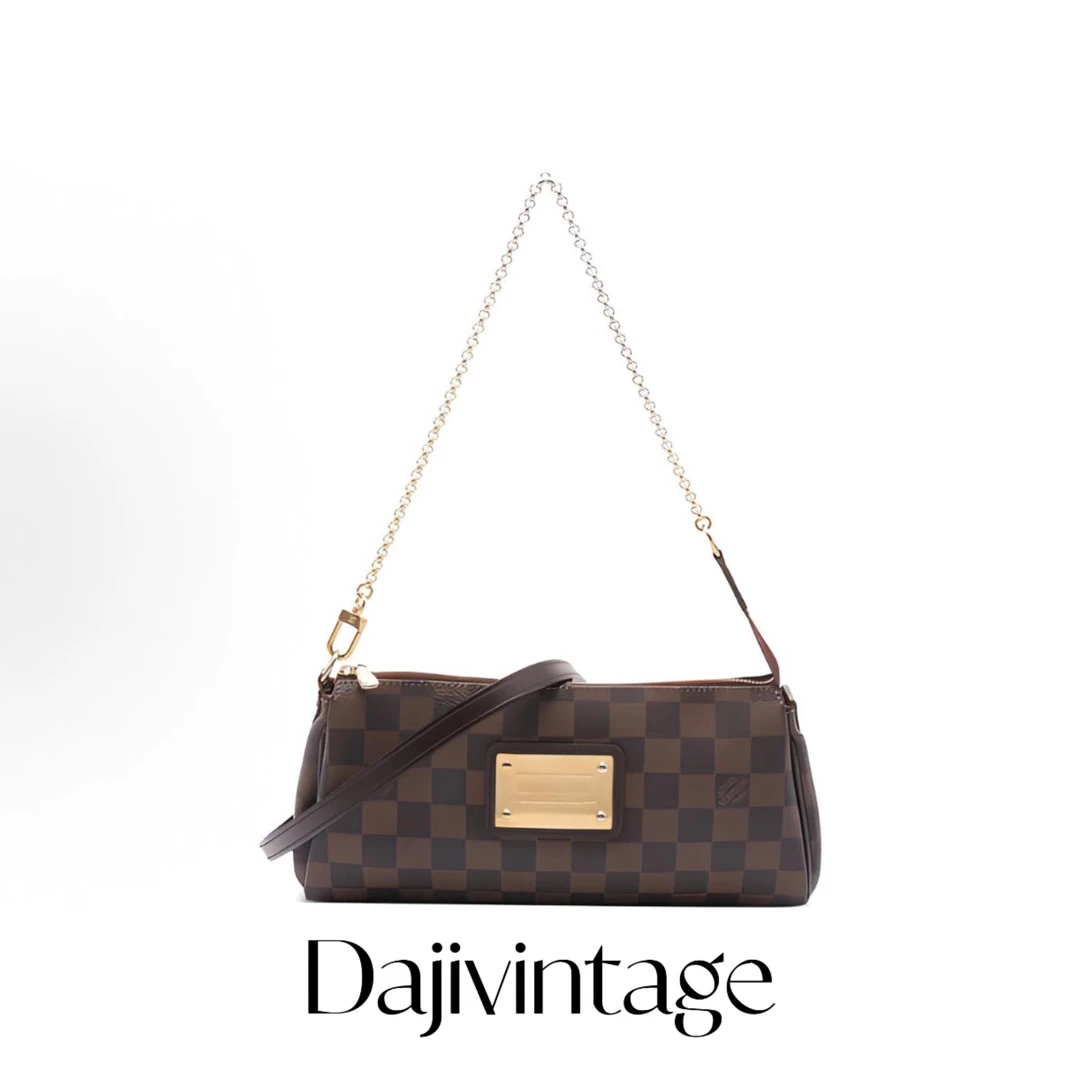 95新 LouisVuitton/路易威登 24期免息/LV棋盘格eva单肩斜挎包