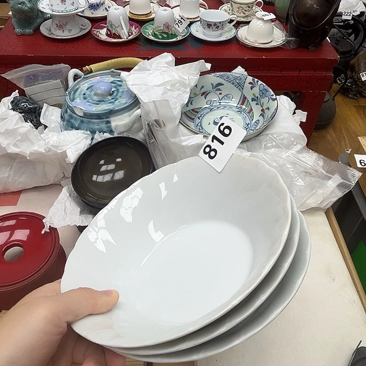 瓷片呀工艺品摆件瓷器摆件正能量