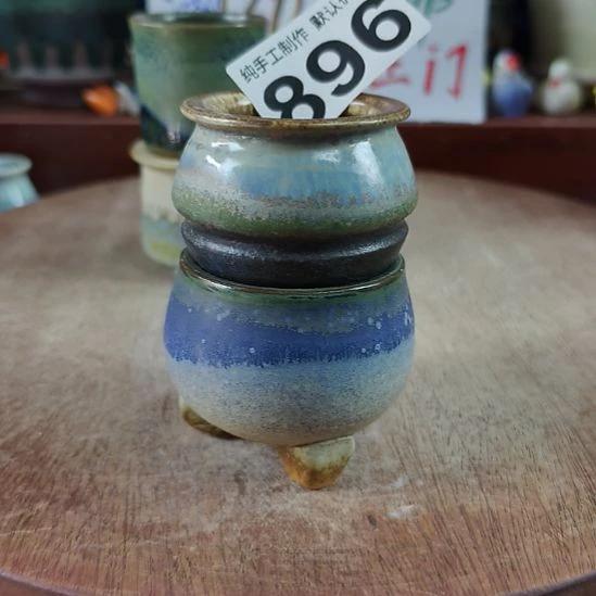 景德镇手工高温陶瓷：两个拇指