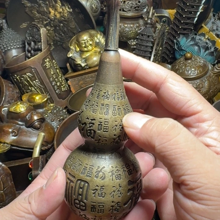 铜器摆件收收藏藏