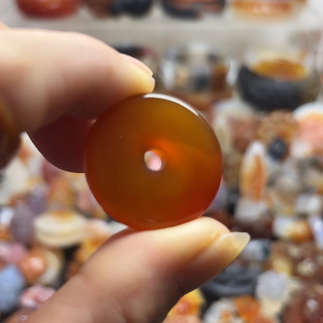 玛瑙/玉髓未镶嵌吊坠(不含链)