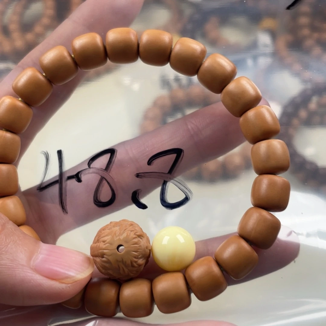 猴头核桃手串全品冒油道住➕雕刻配饰